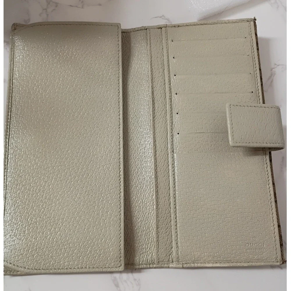 GUCCI Vintage GG Monogram Eclipse Continental Wallet - GUC